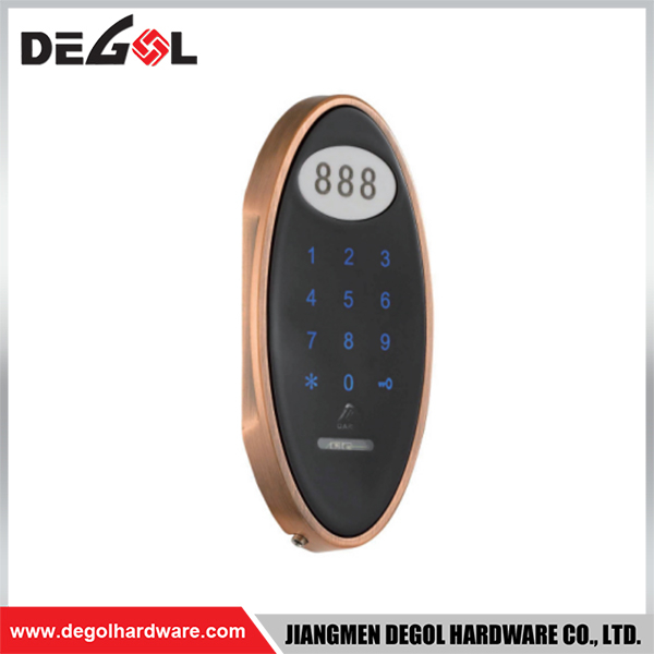 SML137 Zinc Alloy Door Handle Smart Lock Matt Black/ Satin Silver