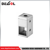 YA1188 Handrail End Fittings Satin Chrome Black