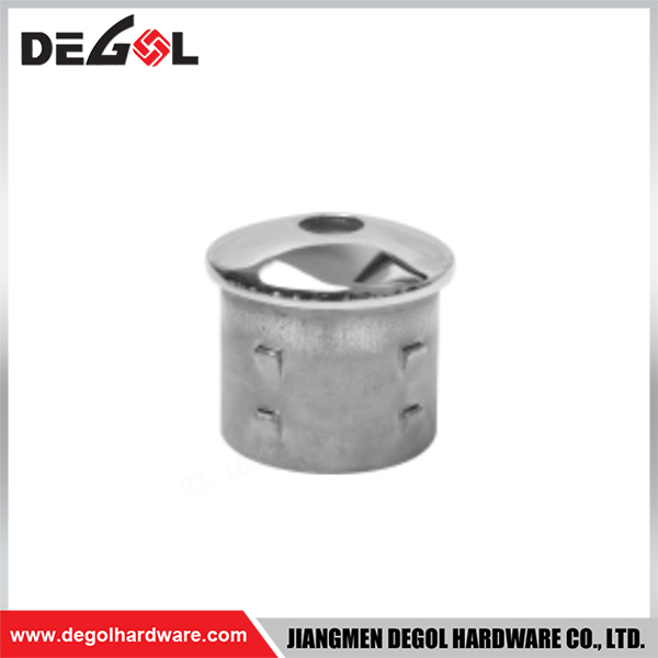 YA1215 Handrail End Fittings Satin Chrome Black