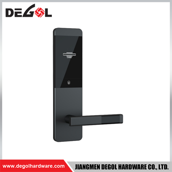 SML94 Zinc Alloy Door Handle Smart Lock Matt Black/ Satin Silver