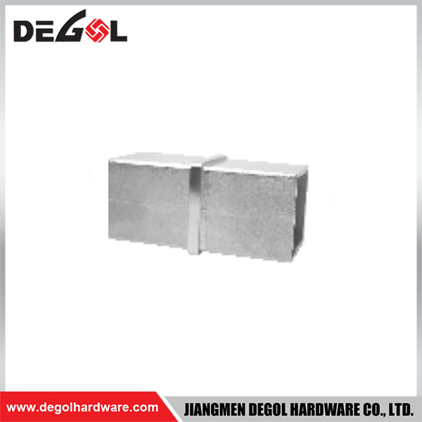 YA1287 Handrail End Fittings Satin Chrome Black