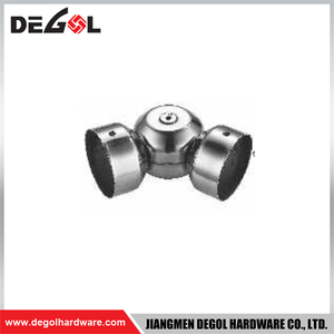 YA1304 Handrail End Fittings Satin Chrome Black