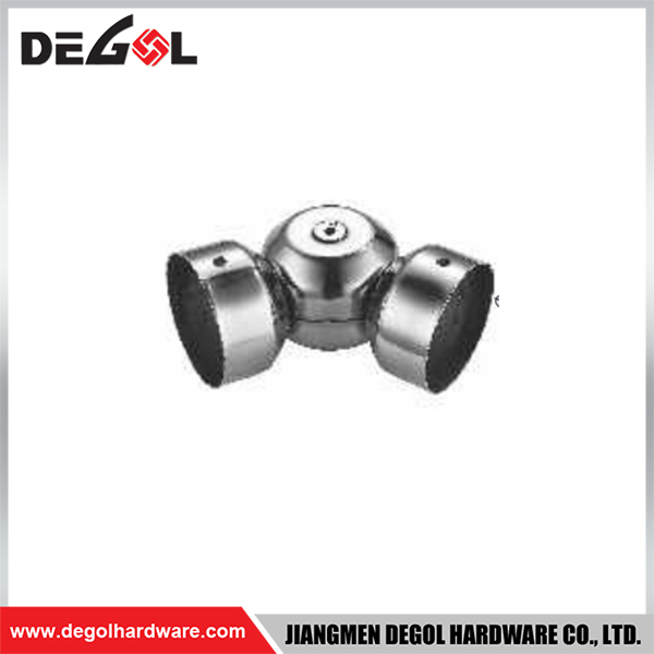 YA1304 Handrail End Fittings Satin Chrome Black