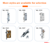 ML1054 Single Cylinder Mortise Deadbolt Lock for Entry Doors