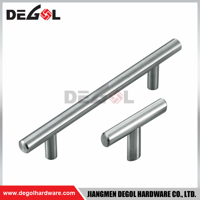 Stainless Steel solid T bar handle cabinet wardrobe furniture handle