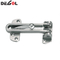 Zinc alloy high security chain door slam prevention guard