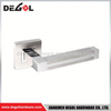 Chinese wholesale solid lever type zamak handles building hardware items chrome door handles