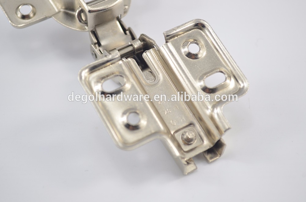 hydraulic slide on half overlay regular 2-way cabinet hinge