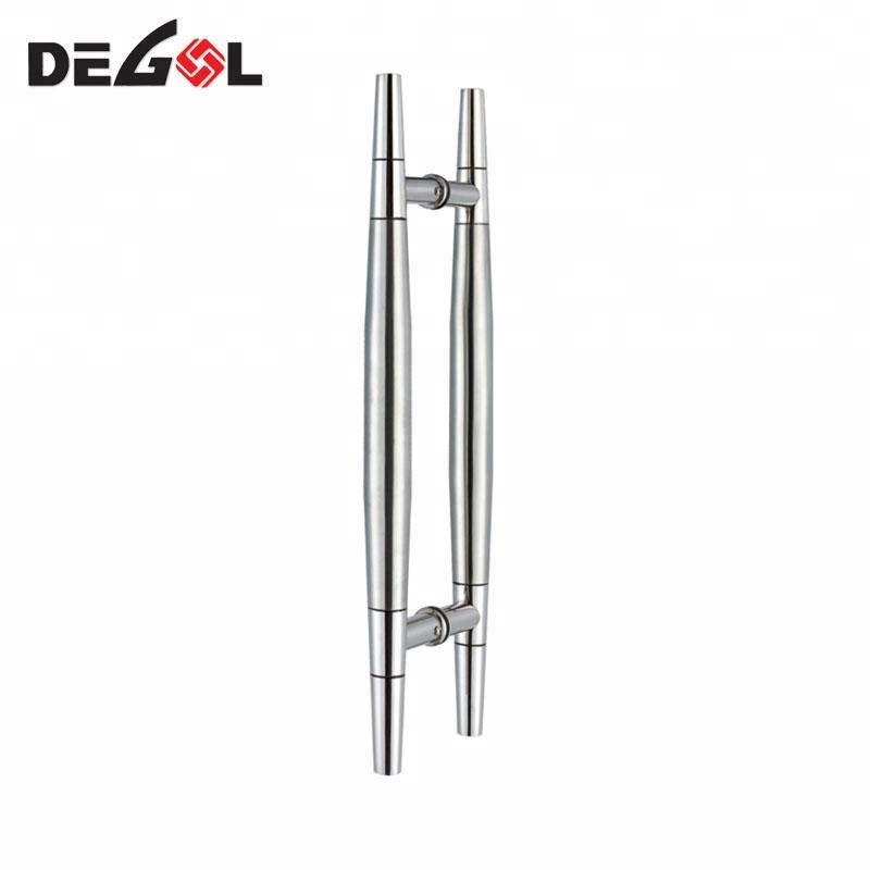 stainless steel door pull for glass door