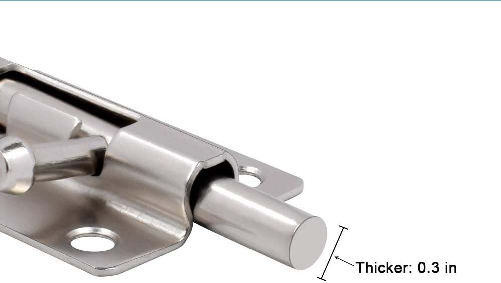 Brushed Nickle Finish Door Latch