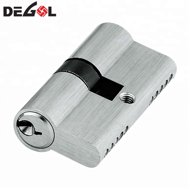 Euro Profile brass cylinder lock with master key