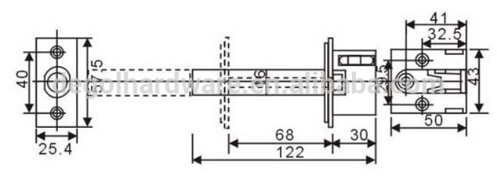 Made in China stainless steel door safety chain