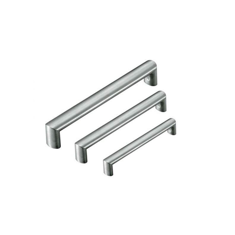High end Latest stainless steel solid square shape cupboard kitchen furniture cabinet handle