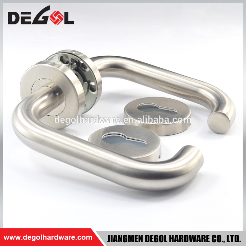 Luxury Lever Door Handle Tubular Lever Lock For Privacy Door Lock