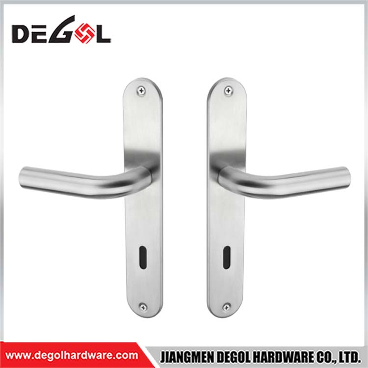 Wholesale Hollow Split Main Door Handles cover long plates stainless steel