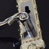 Cheap door handle with full brass cylinder lock