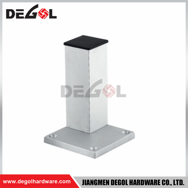 Hot sale fancy cylinder aluminum furniture leg for glass table