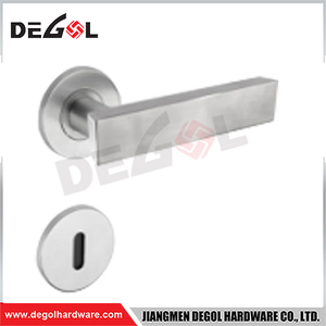 Hot Sell 85Mm Zinc Alloy Door Handle On Plate From Wenzhou China