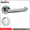 Latest Design Stainless Steel On Square Plate Door Handle Lock
