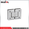 YC106 Glass Door Hingers Satin Chrome Black
