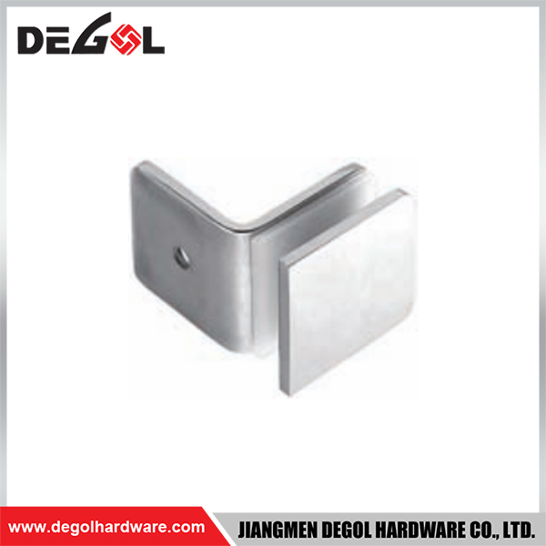 YC202 Glass Door Hingers Satin Chrome Black