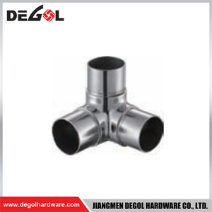 YA88 Handrail connecting fittings Satin Chrome Black