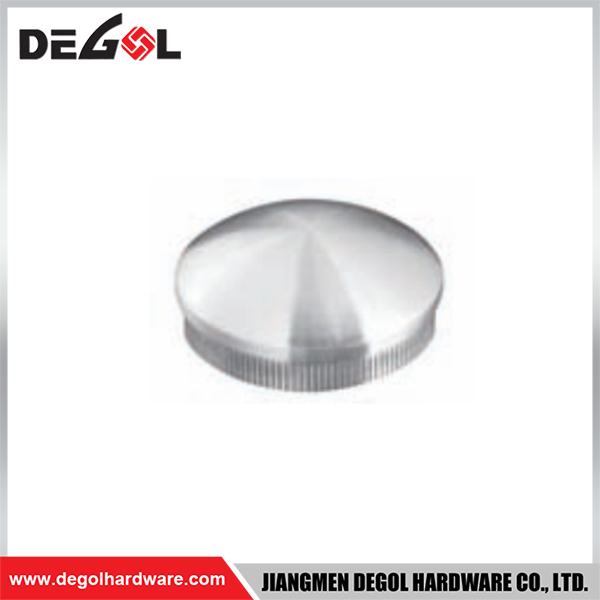 YA101 Handrail end fittings Satin Chrome Black