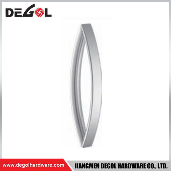 YE106 Glass Door Fitting Satin Chrome Black