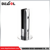 YD105 Pool Fence Base Support Satin Chrome Black