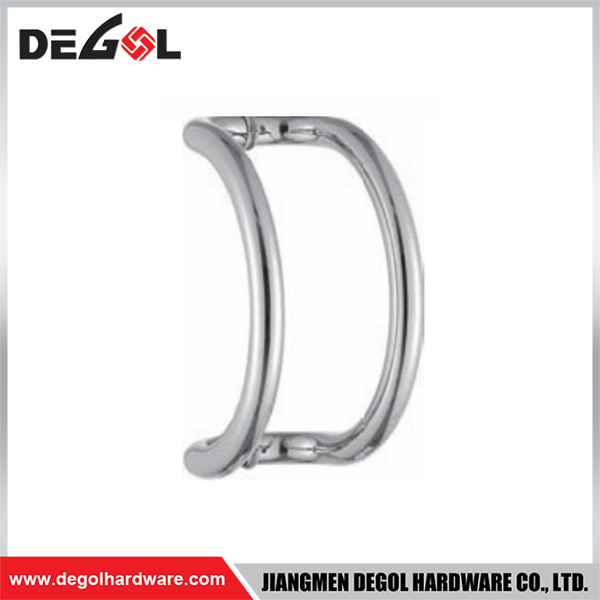 YE103 Glass Door Fitting Satin Chrome Black