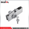 YE213 Glass Door Fitting Satin Chrome Black