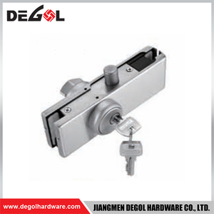 YE213 Glass Door Fitting Satin Chrome Black