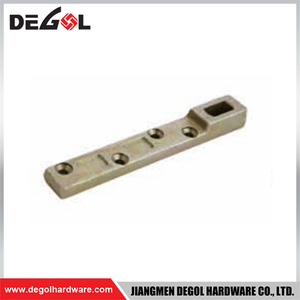YE221 Glass Door Fitting Satin Chrome Black