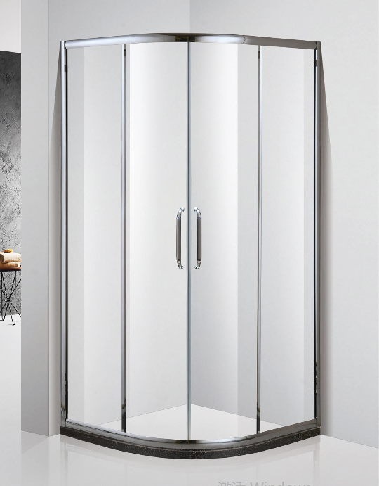 SR29 8mm 10mm 12mm glass SS304 Clear Simple Shower Room Fittings Bathroom Door Aeecssories