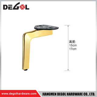 FL1120 Metal Furniture Legs Heavy Duty Wrought Iron Right Angle Sofa Leg