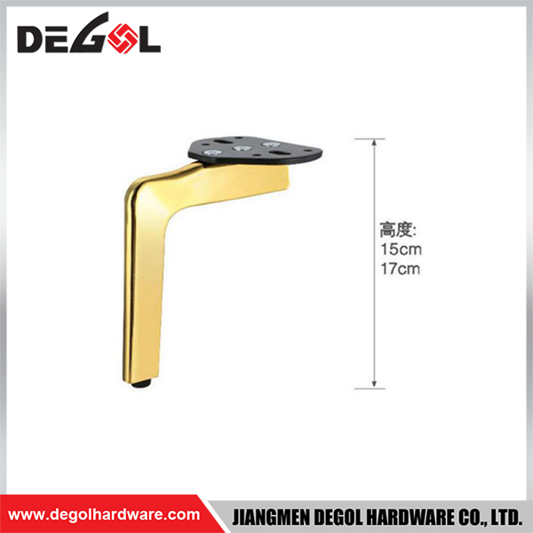 FL1120 Metal Furniture Legs Heavy Duty Wrought Iron Right Angle Sofa Leg