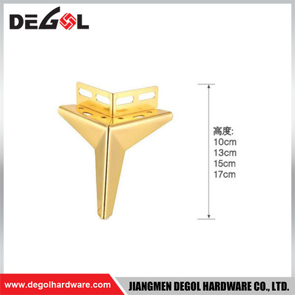 FL1139 Metal Furniture Legs Heavy Duty Wrought Iron Right Angle Sofa Leg