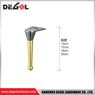 FL1156 Metal Furniture Legs Heavy Duty Wrought Iron Right Angle Sofa Leg