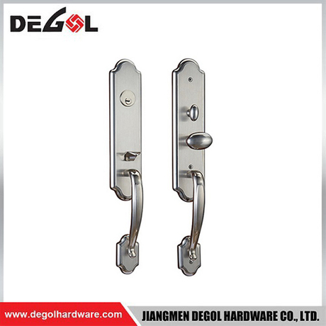 DDL1010 Full Set Stainless Steel Privacy Door Security Entry Lever Hotel Door Handle Locks