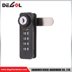 DL0052 Furniture Hardware Passward Lock Side Mounting Drawer Lock with Key