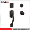 DDL1003 Full Set Stainless Steel Privacy Door Security Entry Lever Hotel Door Handle Locks