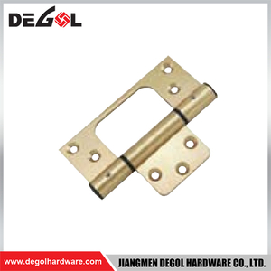 WHS1041 4 X 3 Inch Non Window Hinges, Heavy Duty Flush Window Hinges, Stainless Steel Window Hinges with Screws, Gloden