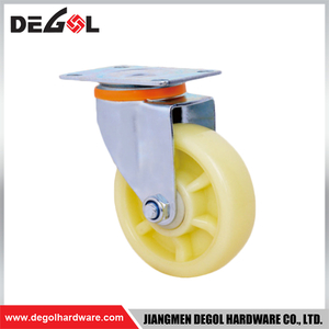 FC1012 4 Pack Casters 2.5 Inch Directional Wheel Height 92mm Thickened PP Casters Set Fixed Pulley Furniture Casters Wheel