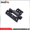 WHS1089 Gold Weather-Resistant Aluminum Hinges for Exterior Windows