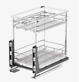 CPB11 Kitchen Cabinet Pull-out Baskets Are Used for Kitchen Storage