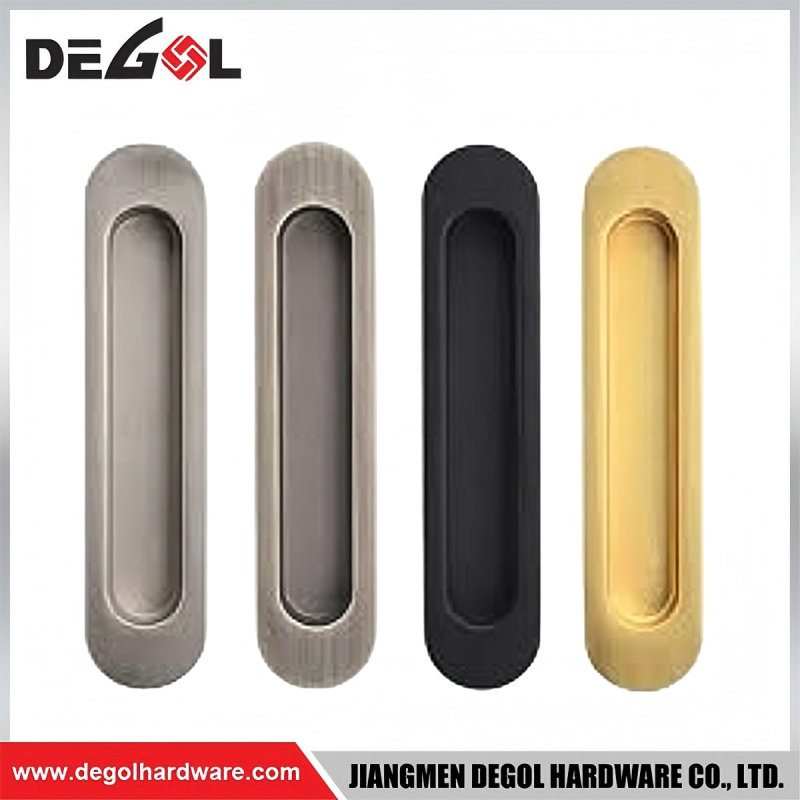 Slotted Recessed Handle Precise Groove Design Practical Cabinet Door Hardware Parts