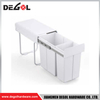 DB-30BS Classical Bottom Mounted Waste Bin with Pull out handle type