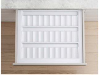 CT-600E Classical Tray with fixed slots to fit to the drawer width 