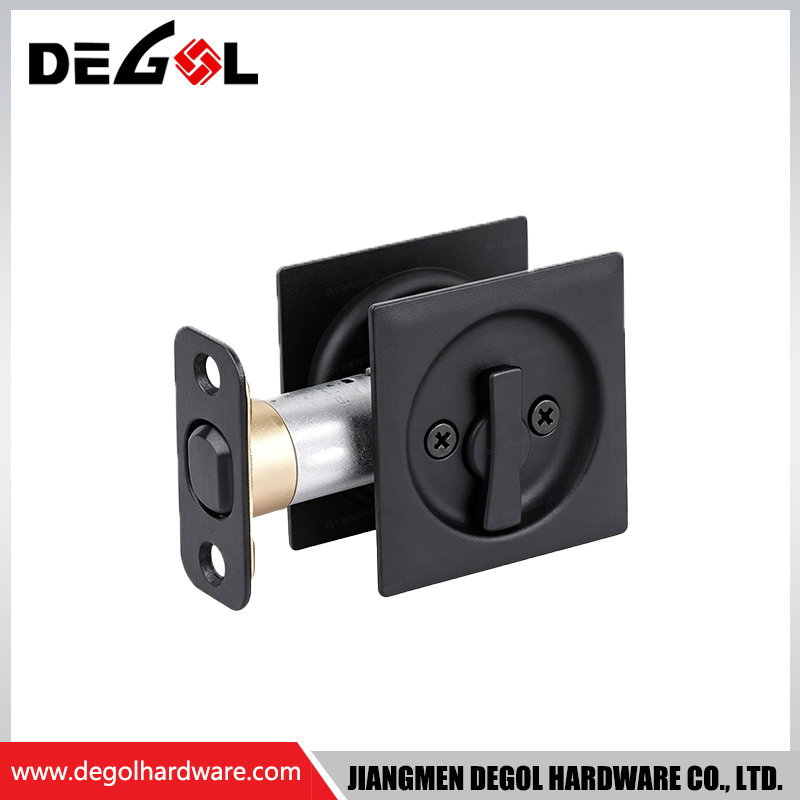 Hidden Finger Pull Pocket Lock Neat Appearance For Modern Minimalist Pocket Door