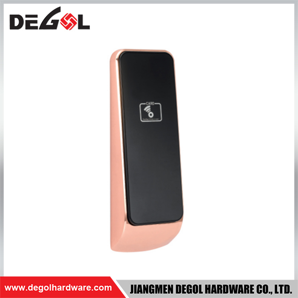 SML142 Zinc Alloy Door Handle Smart Lock Matt Black/ Satin Silver